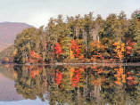 Fall scene on Chocorua Lake.