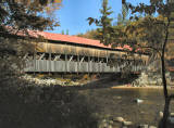 One of the many covered bridges in New Hampshire.